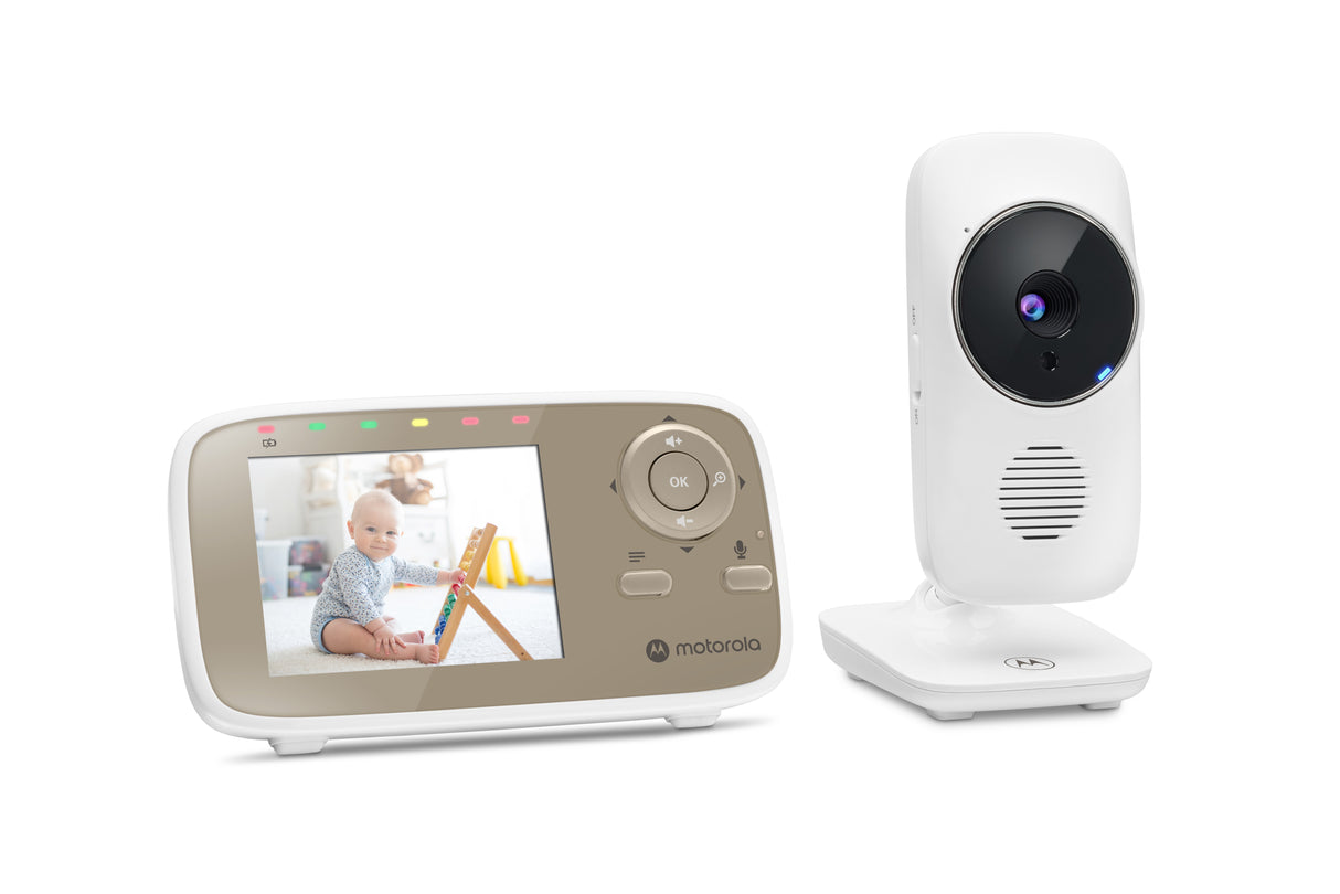 Motorola Babyfoon VM483, 2.8", Infrarood - maximondo