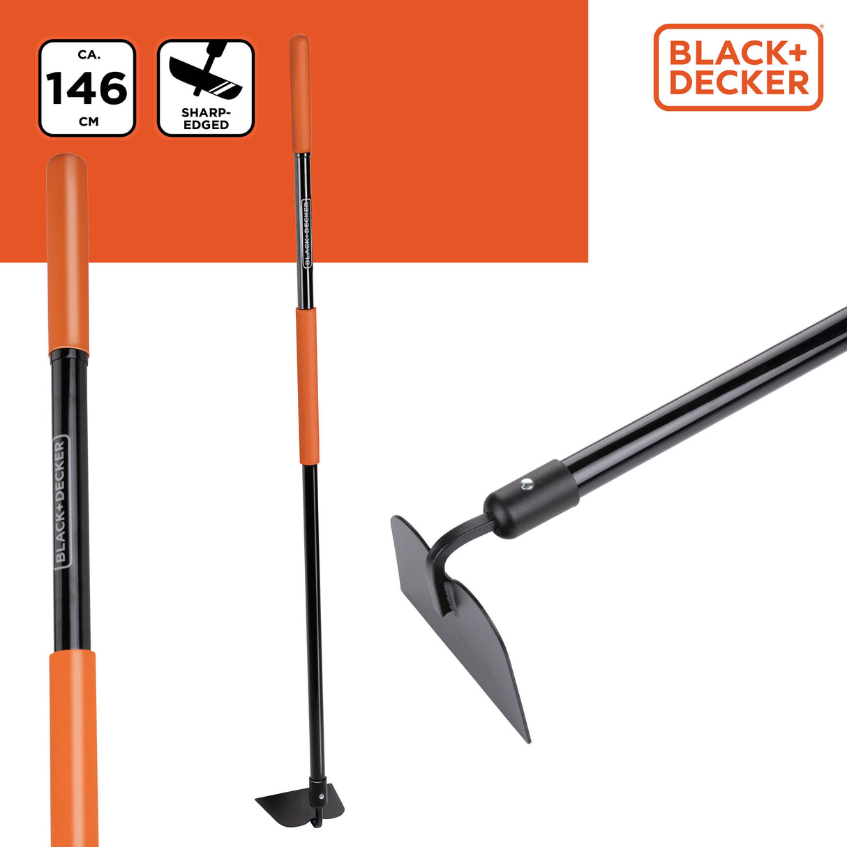 BLACK+DECKER Schoffel 146 CM - maximondo
