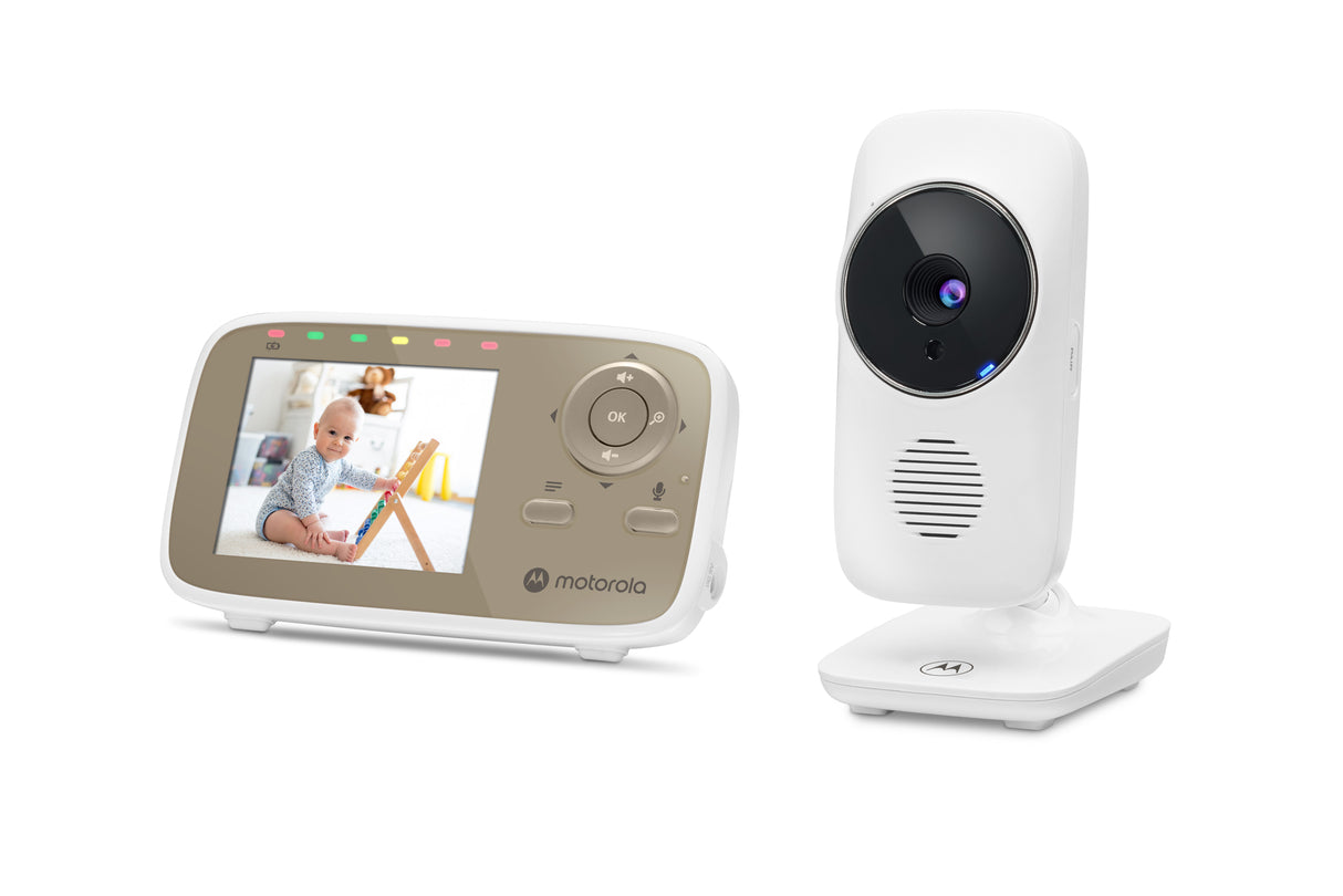 Motorola Babyfoon VM483, 2.8", Infrarood - maximondo