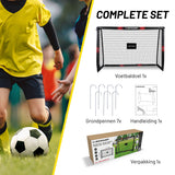 Dunlop Voetbaldoel 180 x 120 x 60cm - maximondo