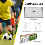 Dunlop Voetbaldoel 240 x 160 x 85cm - maximondo
