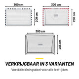 Dunlop Voetbaldoel 300 x 205 x 120cm - maximondo