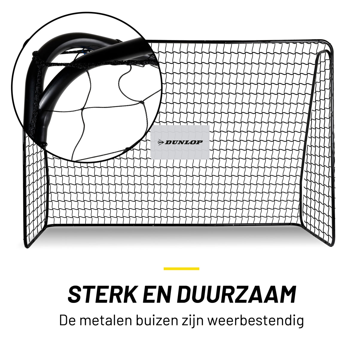 Dunlop Voetbaldoel 300 x 205 x 120cm - maximondo