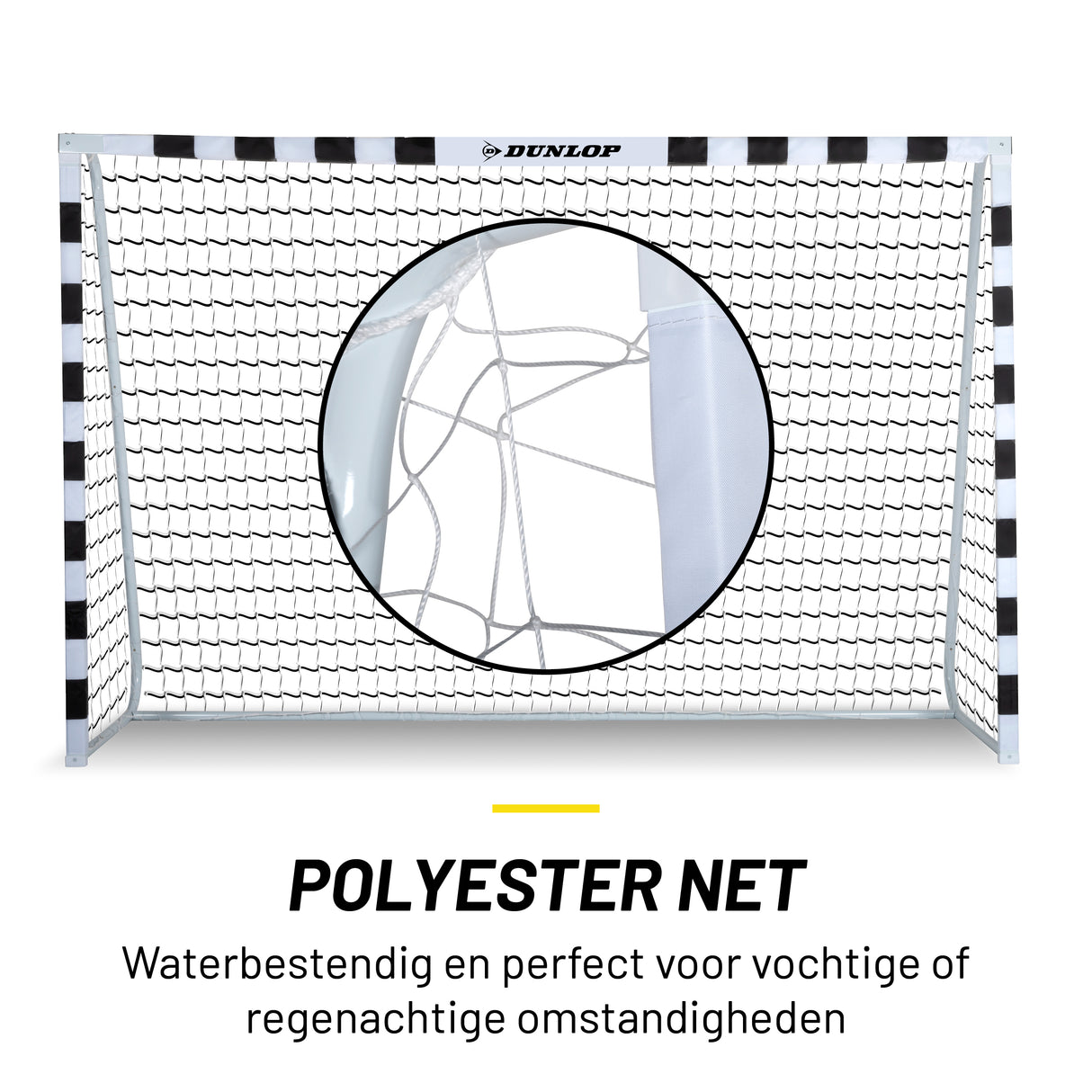 Dunlop Voetbaldoel 300 x 200 x 90cm - Opvouwbaar - maximondo