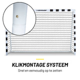 Dunlop Voetbaldoel 300 x 200 x 90cm - Opvouwbaar - maximondo