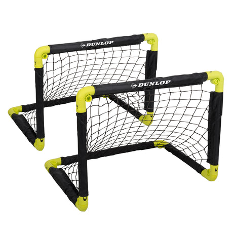 Dunlop Voetbaldoel 50 x 44 x 44cm set van 2 - Opvouwbaar - maximondo
