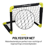 Dunlop Voetbaldoel 50 x 44 x 44cm set van 2 - Opvouwbaar - maximondo