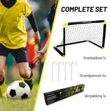 Dunlop Voetbaldoel 90 x 60,5 x 61cm - Opvouwbaar - maximondo