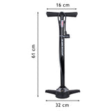 Dunlop Fietspomp met Drukmeter - maximondo