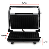 alpina Contactgrill voor Panini, Tosti, Hamburgers 700W - maximondo