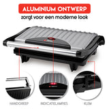 alpina Contactgrill voor Panini, Tosti, Hamburgers 700W - maximondo