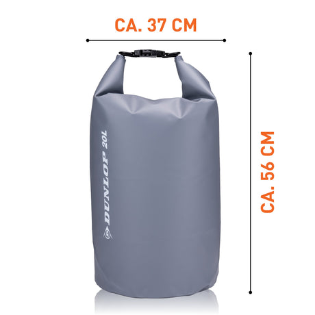 Dunlop 20L Waterdichte Tas Grijs - maximondo