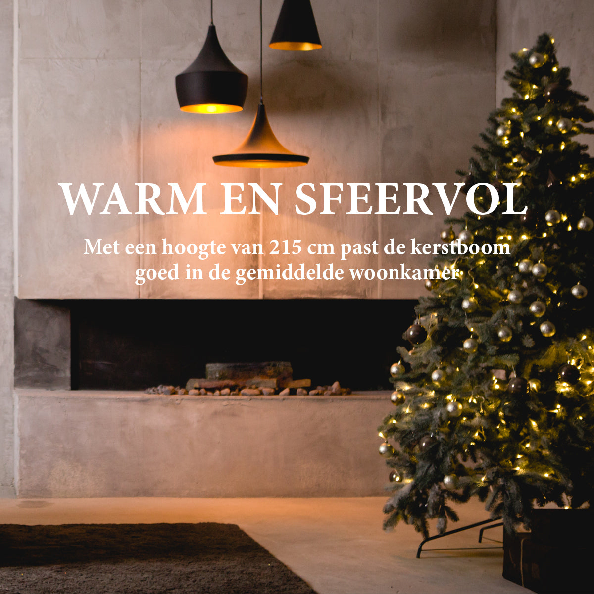 Giftsome Kunstkerstboom 215 cm - maximondo