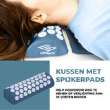 Umbro Spijkermat met Kussen - Massagemat voor Ontspanning