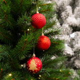 Giftsome Kerstballen Rood 60 Stuks - maximondo