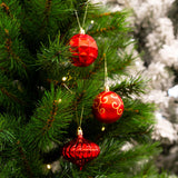 Giftsome Kerstballen Rood 60 Stuks - maximondo
