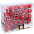 Giftsome Kerstballen Rood 60 Stuks - maximondo