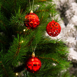 Giftsome Kerstballen Rood 60 Stuks - maximondo