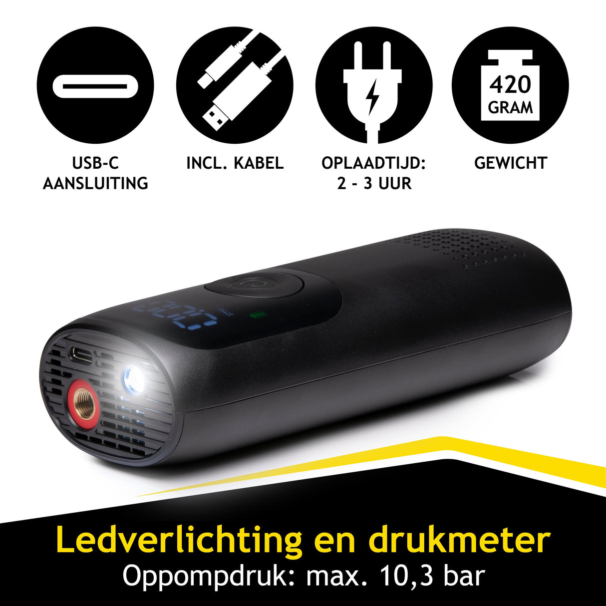 Dunlop Luchtcompressor Elektrisch