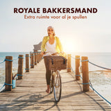 Bicycle Gear Rieten Fietsmand Voor 45x30x25cm - maximondo