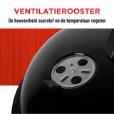 BBQ Collection Barbecue Rond Kogelbarbecue Houtskool BBQ - maximondo