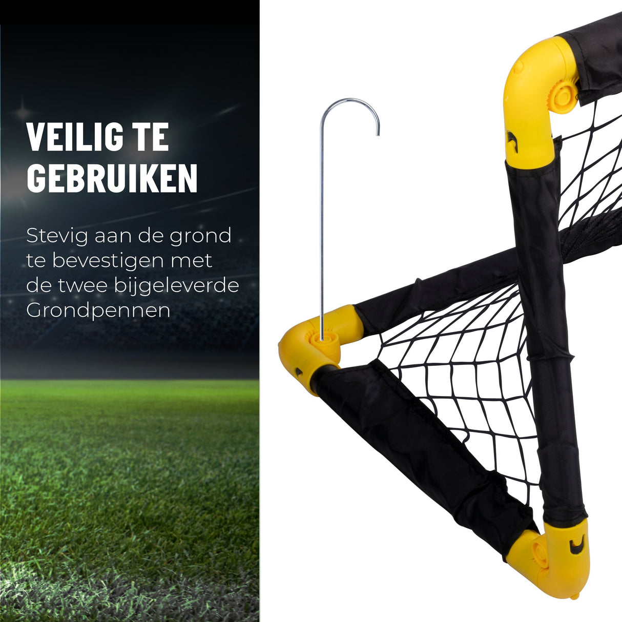 Umbro Voetbaldoel 50 x 44 x 44cm - Opvouwbaar - maximondo