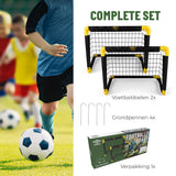 Umbro Voetbaldoel 56 x 44,5 x 44,5cm set van 2 - Opvouwbaar - maximondo