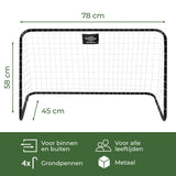 Umbro Voetbaldoel 78 x 56 x 45cm set van 2 - maximondo