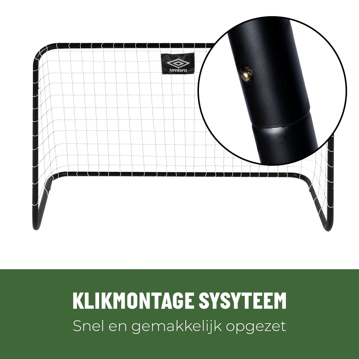 Umbro Voetbaldoel 78 x 56 x 45cm set van 2 - maximondo