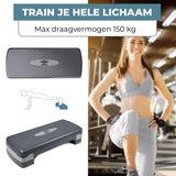 Umbro Stepper Fitness Verstelbaar 10‑15 cm – Aerobic Step - maximondo