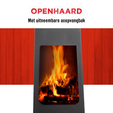 BBQ Collection Tuinhaard 36 x 36 x 150 cm - maximondo