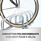 Dunlop Fietsenrek voor 4 Fietsen - maximondo