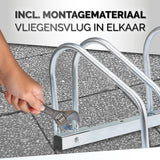 Dunlop Fietsenrek voor 4 Fietsen - maximondo