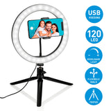 Grundig Ringlamp op Statief LED 25 cm - maximondo