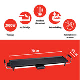 alpina Grillplaat 70x23 CM - maximondo