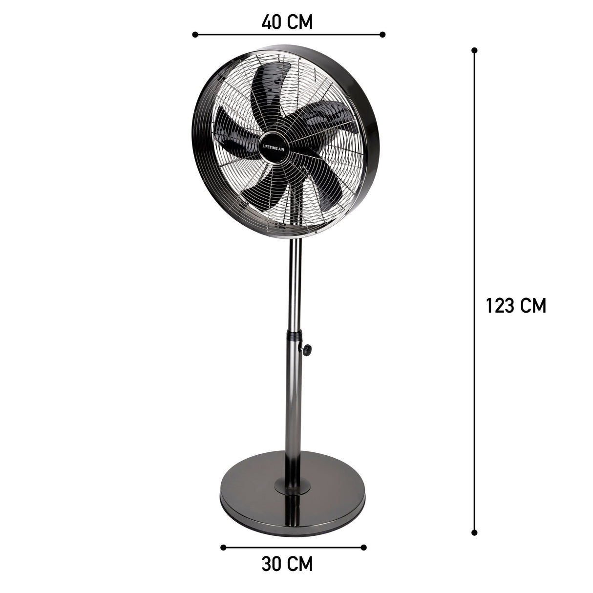 Lifetime Air Statiefventilator 230V - maximondo