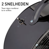 Lifetime Air Tafelventilator Zwart - maximondo