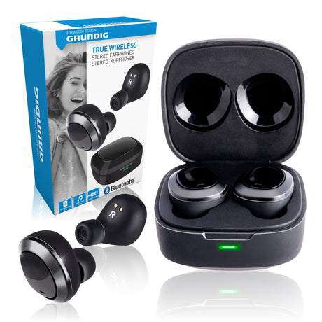 Grundig Oortjes Bluetooth Zwart - maximondo