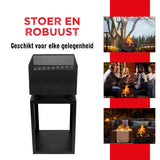 BBQ Collection Vuurkorf 39x39x85 cm - maximondo