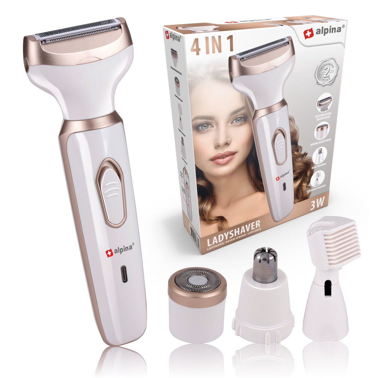 alpina Ladyshave 4in-1 Vrouwen - maximondo