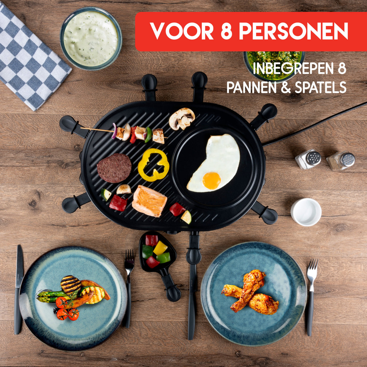 alpina Gourmetset 8 Pers. - 1200W - maximondo
