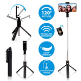 Grundig Selfie Stick & Statief, 120° - maximondo