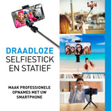 Grundig Selfie Stick & Statief, 120° - maximondo