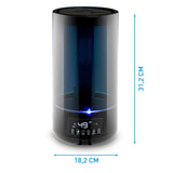 Grundig Luchtbevochtiger en Diffuser Aromatherapie - Zwart - maximondo