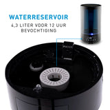 Grundig Luchtbevochtiger en Diffuser Aromatherapie - Zwart - maximondo