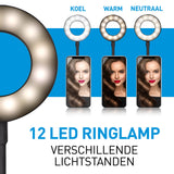 Grundig Selfie Ringlamp USB - maximondo