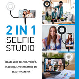 Grundig Selfie Ringlamp USB - maximondo