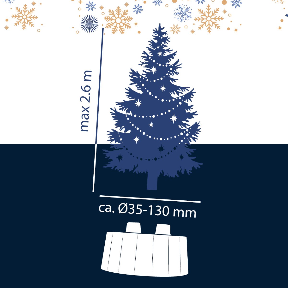 Arti Casa Kerstboom Standaard - maximondo