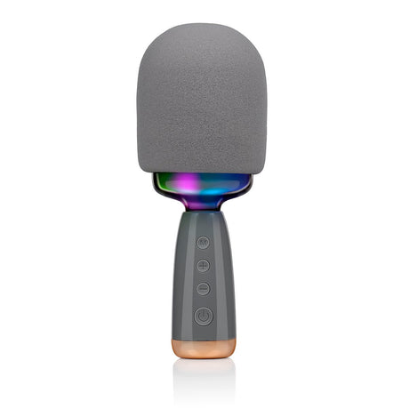 Karaoke Microfoon Bluetooth RGB Licht, 5 Uur - maximondo