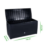 Lifetime Tuinkussenbox 310L - Zwart - maximondo